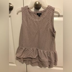 Light Purple Perplum Tank